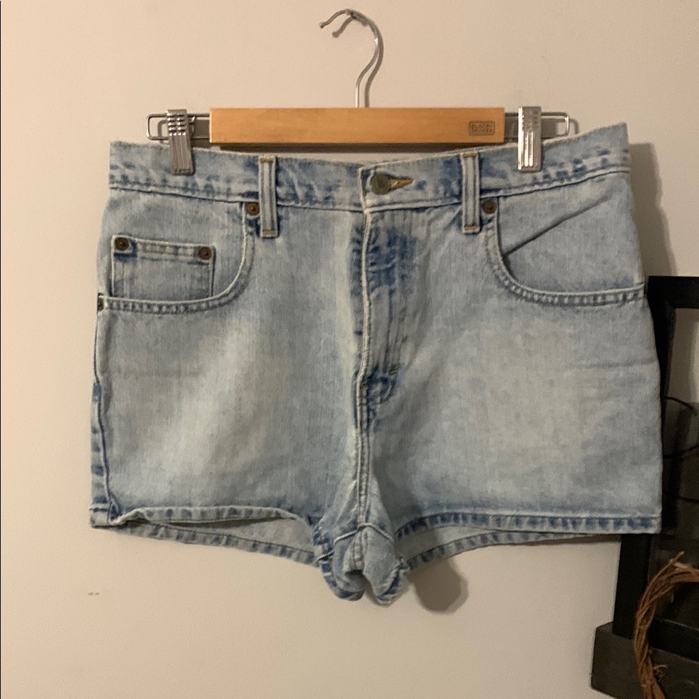 The Limited Blue Jean Shorts Distressed Vintage Style